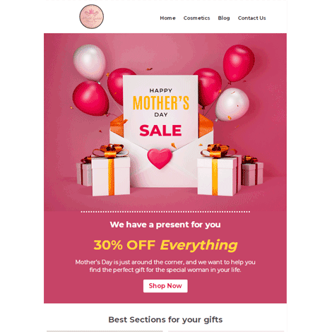 Mother's Day Blinking Balloons Sale